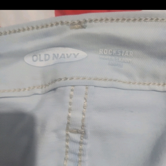 Old Navy Light Blue Rockstar Jeans - Picture 7 of 7